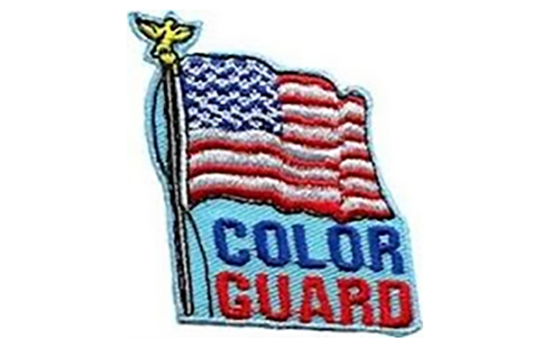 color guard patch